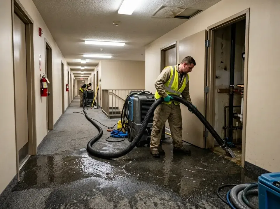 multi-unit-apartment-hallway-f-005 — frequently asked questions, Emergency Burst Pipe Water Extraction & Removal in Durham,…